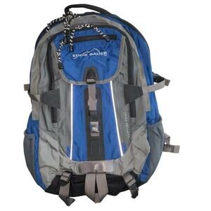 Eddie Bauer Vantage Point Backpack | Blue & Gray | Laptop Travel Pack